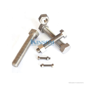 Stainless Steel bolt hex bolt with hex nuts