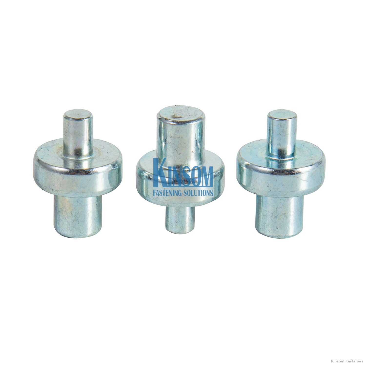 Rod stud solid rivet/Zinc clear trivalent passivate 240hours NSS tested/studs riveting steel industry fasteners