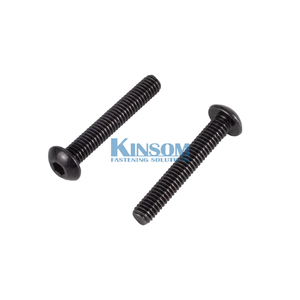 Stainless steel 316 hex pan head machine screw black zinc