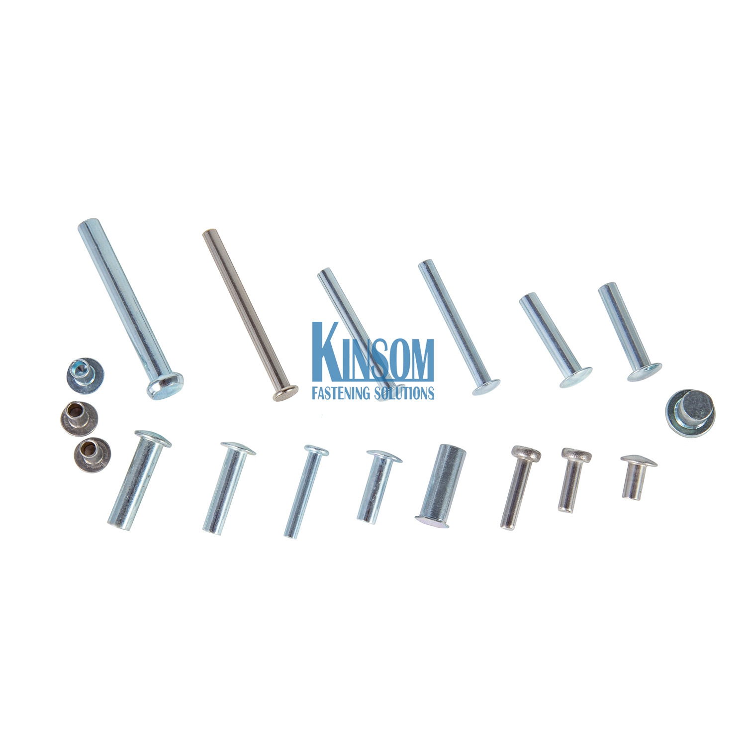 Semi Tubular Rivets Aluminum Rivets Steel Rivets Kinsom Fasteners